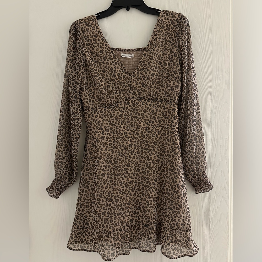 Abercrombie & Fitch Leopard print mini dress - NWT